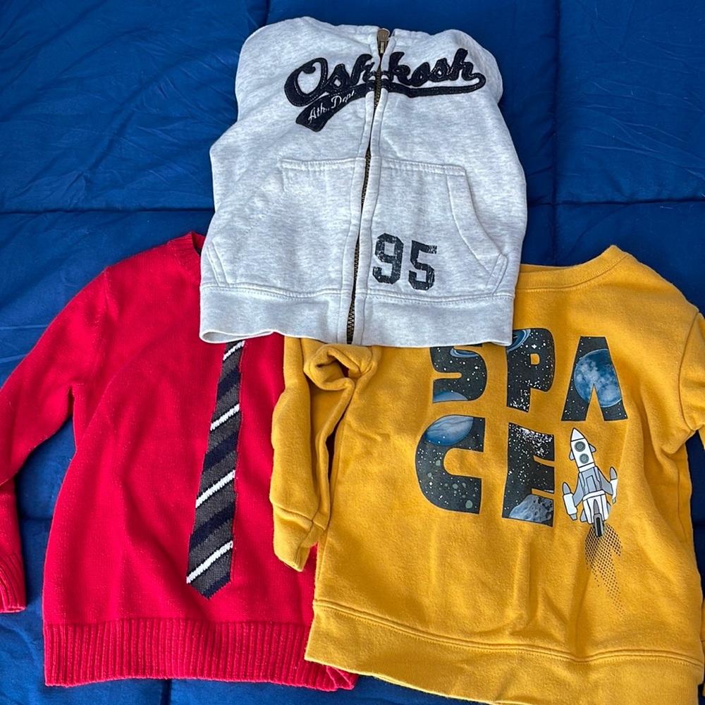 Toddler boys 2T sweaters